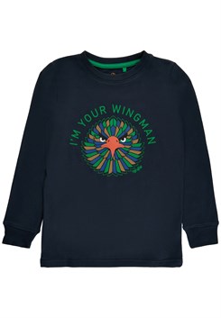 Das New Hero T-Shirt LS – Phantom